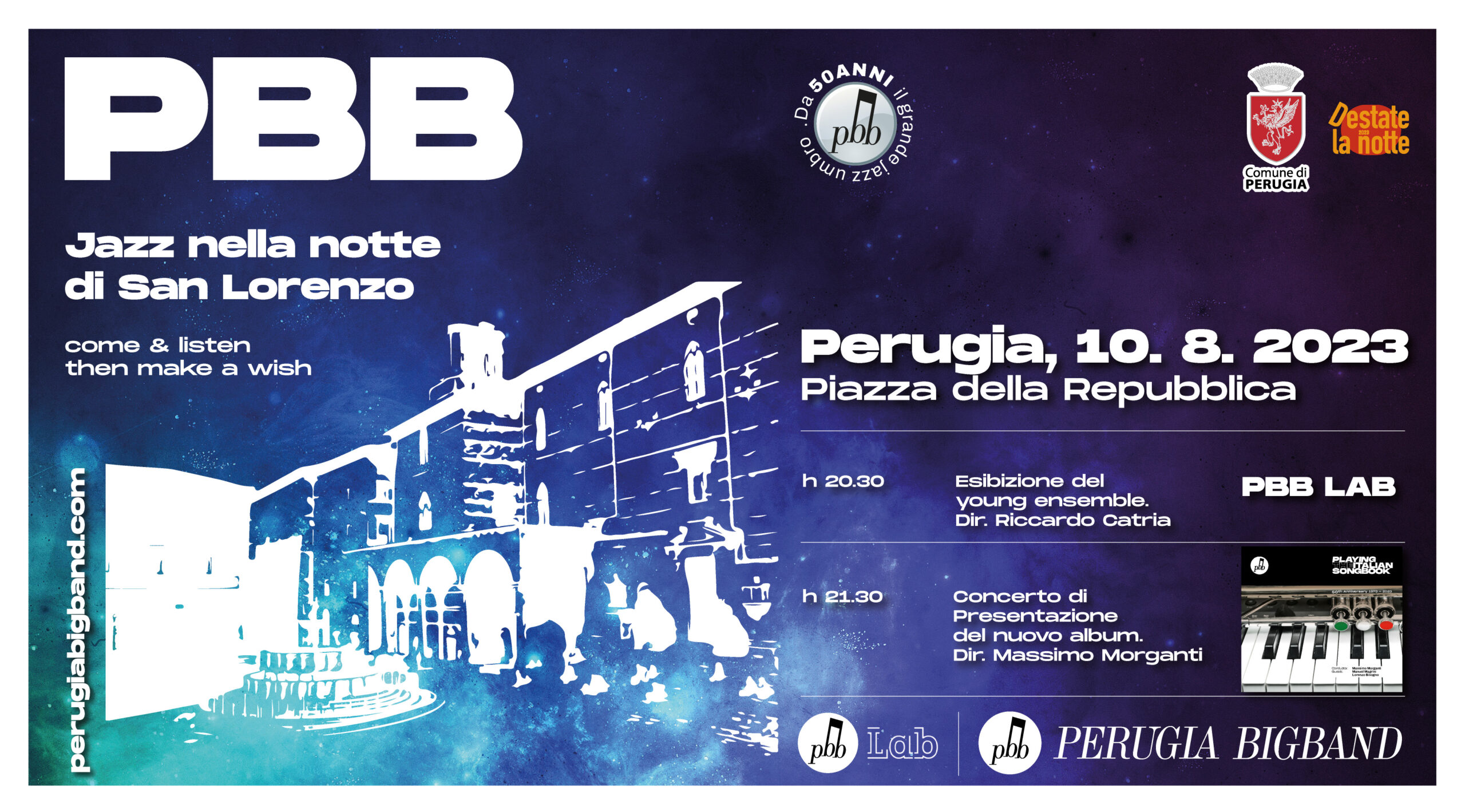 PBB Jazz nella notte di San Lorenzo